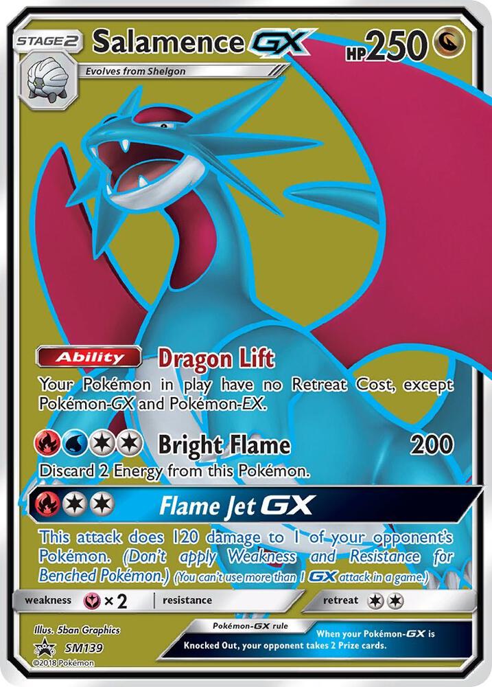 Salamence GX - SM139 - SM Promos