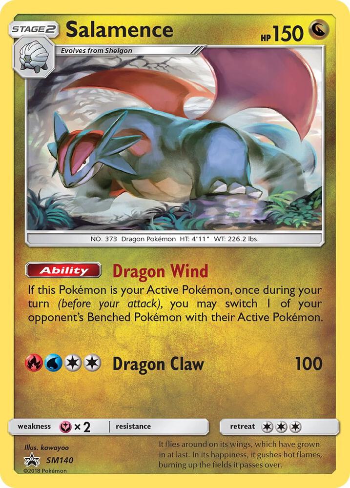 Salamence - SM140 - SM Promos