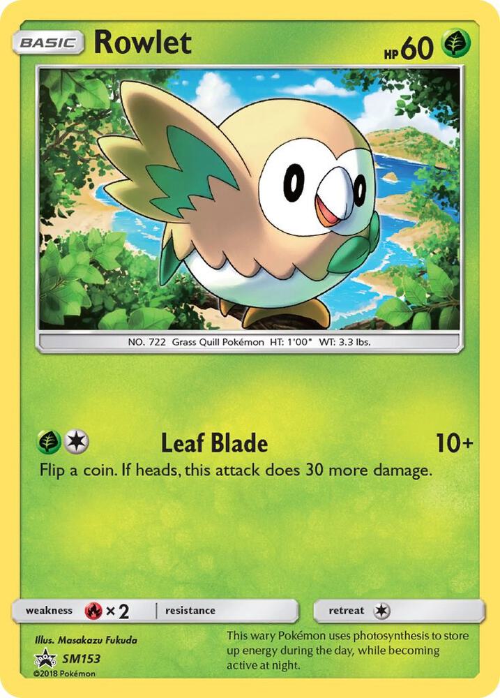Rowlet - SM153 - SM Promos