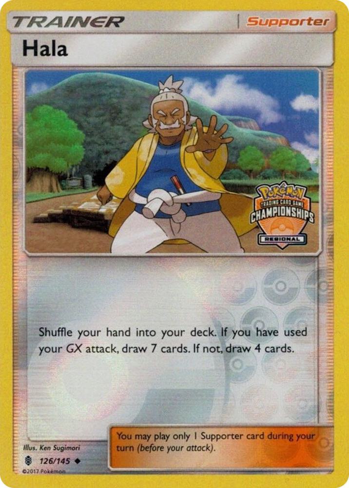 Hala - 126/145 (Regional Championships) - League & Championship Cards