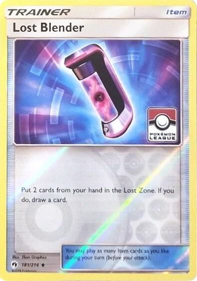 Lost Blender - 181/214 (Pokemon League) - League & Championship Cards