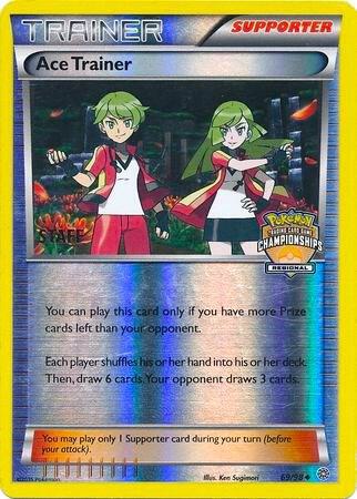 Ace Trainer - 69/98 (Regional Championships) [Staff] - League & Championship Cards