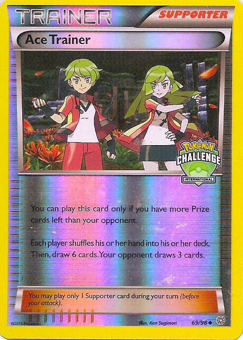 Ace Trainer - 69/98 (International Challenge) - League & Championship Cards