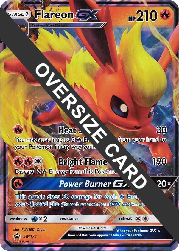Flareon GX - SM171 (SM Black Star Promo) - Jumbo Cards