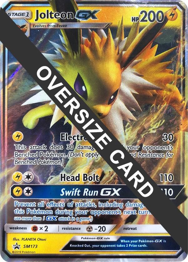 Jolteon GX - SM173 (SM Black Star Promo) - Jumbo Cards