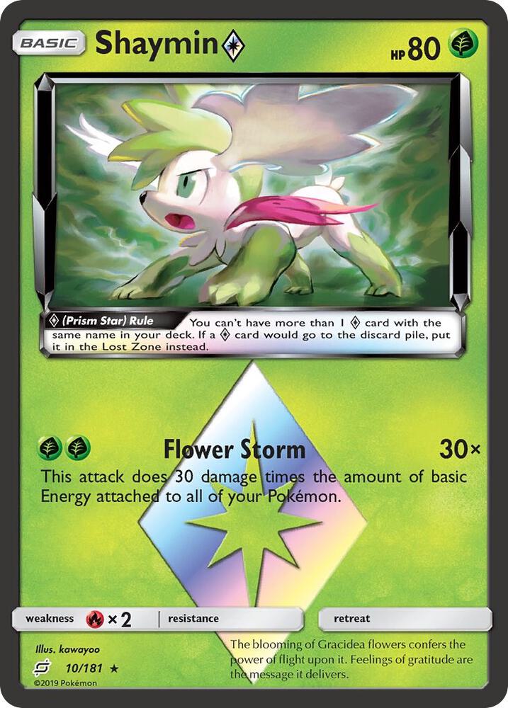 Shaymin Prism Star - SM - Team Up