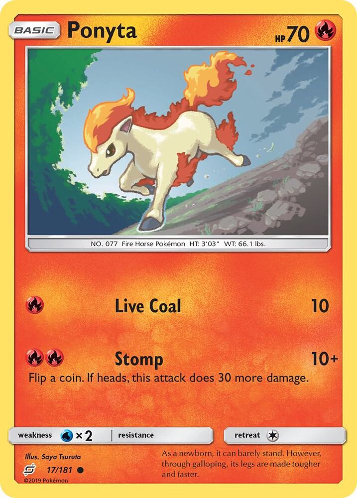 Ponyta - SM - Team Up