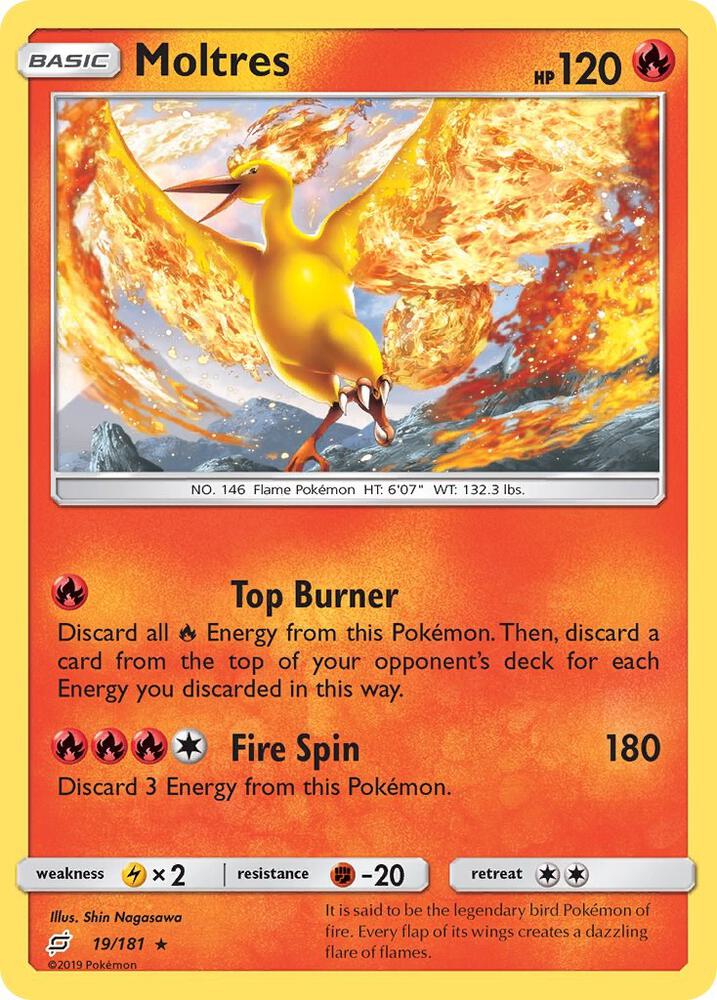 Moltres - SM - Team Up