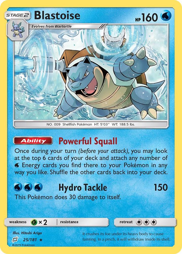 Blastoise - SM - Team Up