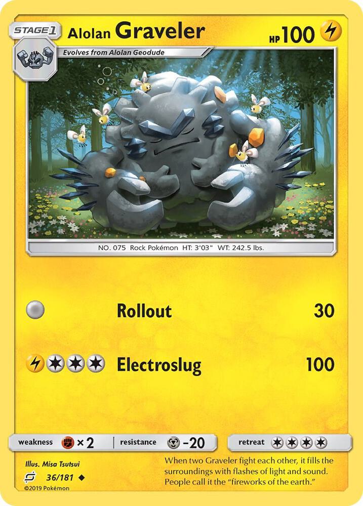Alolan Graveler - SM - Team Up