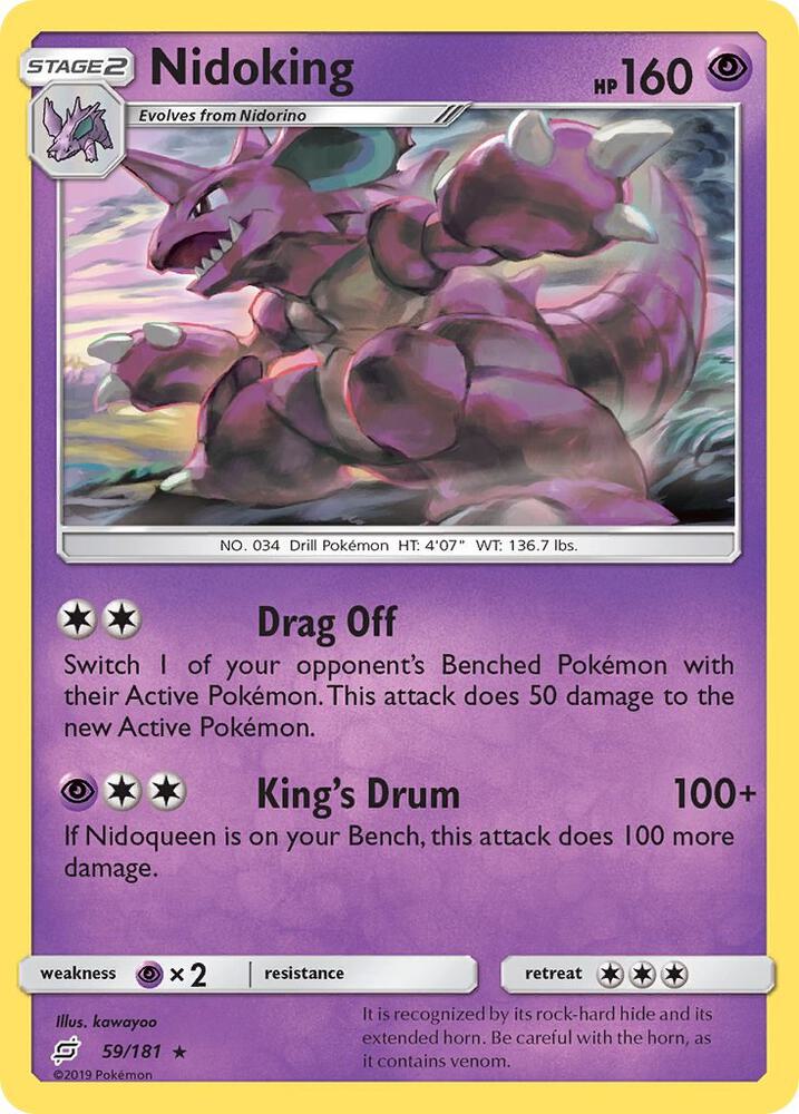 Nidoking - SM - Team Up