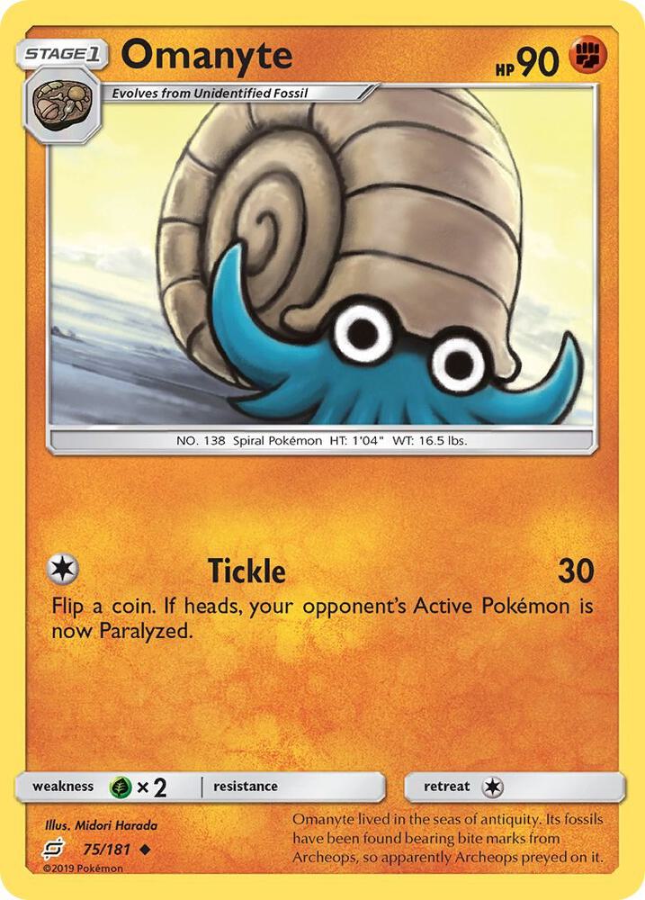 Omanyte - SM - Team Up