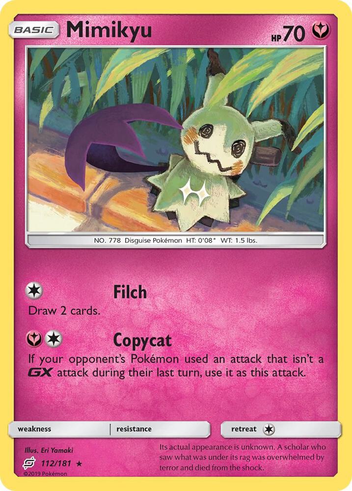 Mimikyu - SM - Team Up