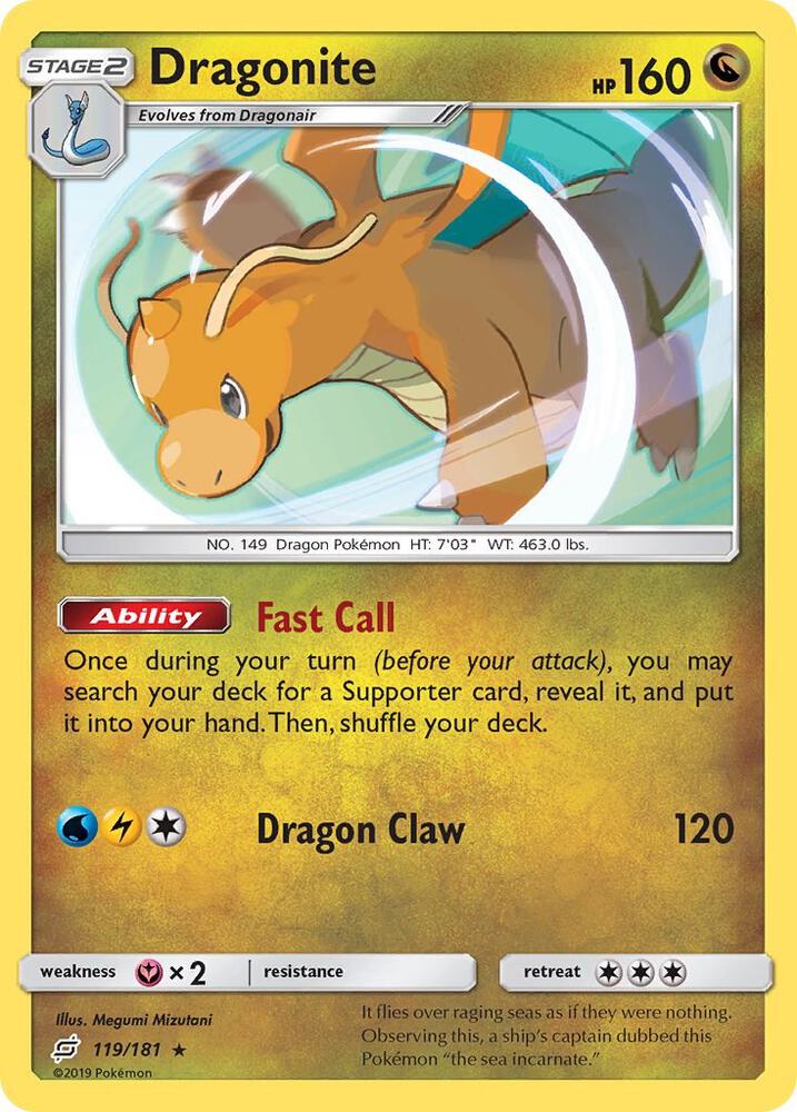 Dragonite - SM - Team Up