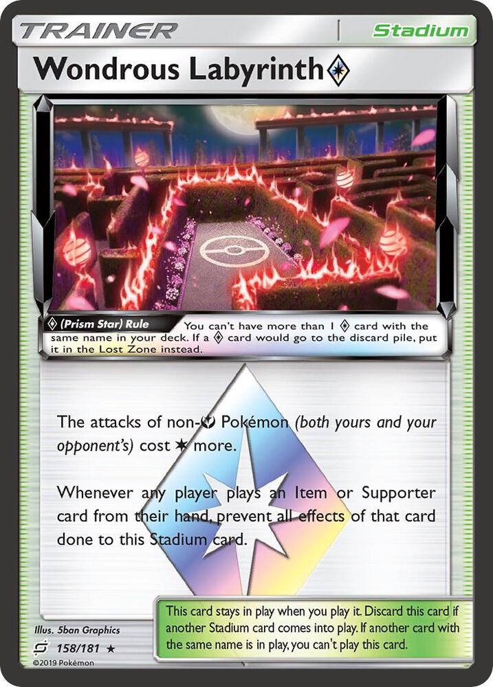 Wondrous Labyrinth Prism Star - SM - Team Up
