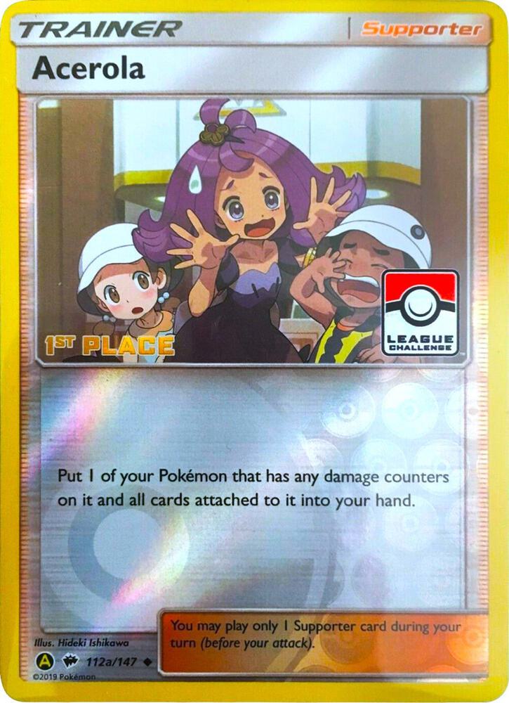 Acerola - 112a/147 (League Challenge) [1st Place] - League & Championship Cards