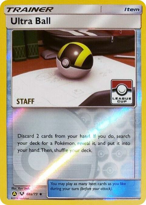 Ultra Ball - 68a/73 (League Cup) [Staff] - League & Championship Cards