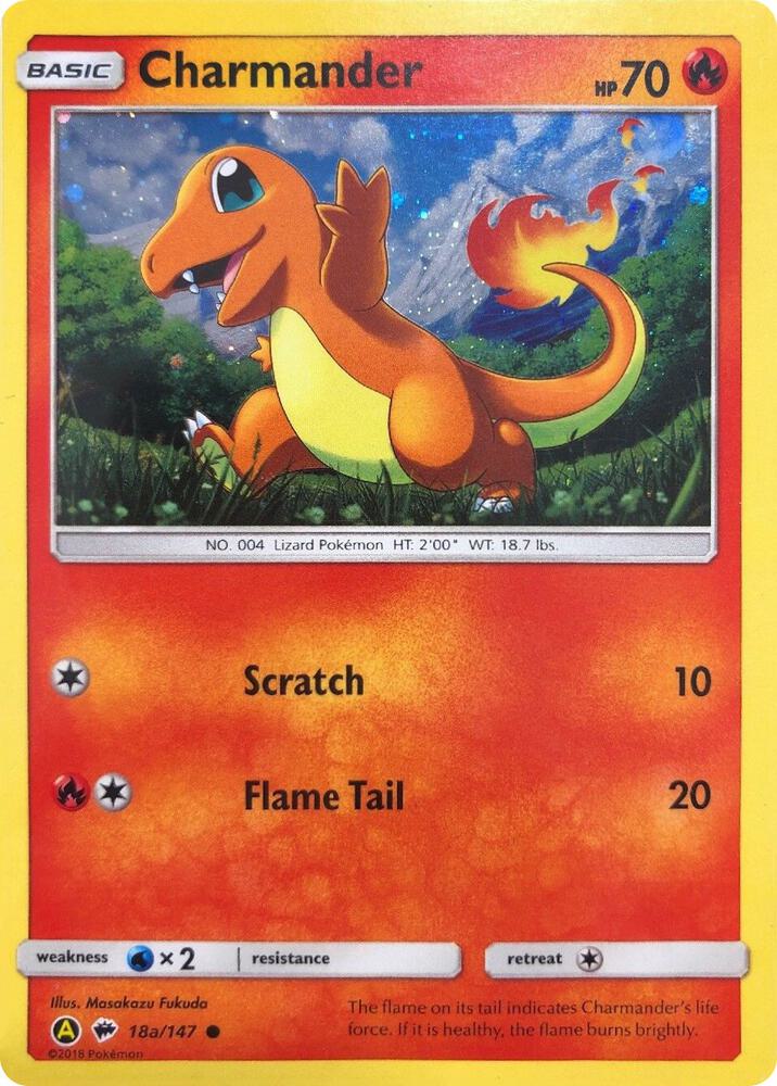 Charmander - 18a/147 - Alternate Art Promos