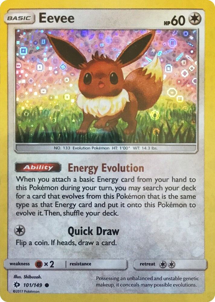 Eevee - 101/149 (General Mills Promo) - Miscellaneous Cards & Products
