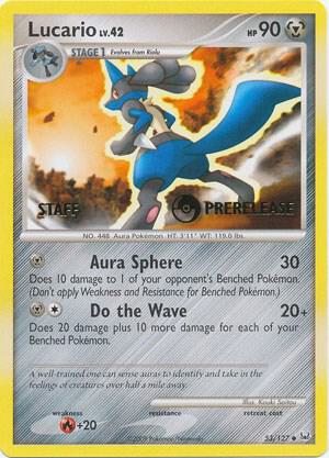 Lucario (Prerelease) [Staff]