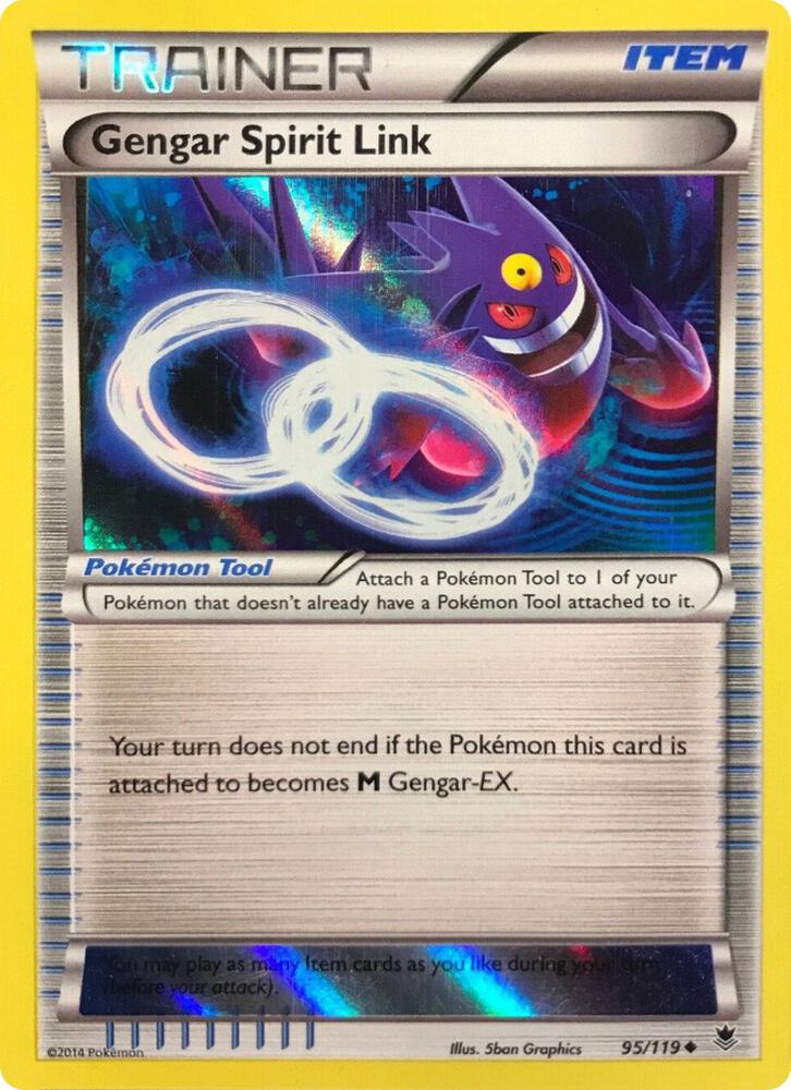 Gengar Spirit Link - 95/119 (Alternate Holo) (Gamestop Exclusive) - Miscellaneous Cards & Products