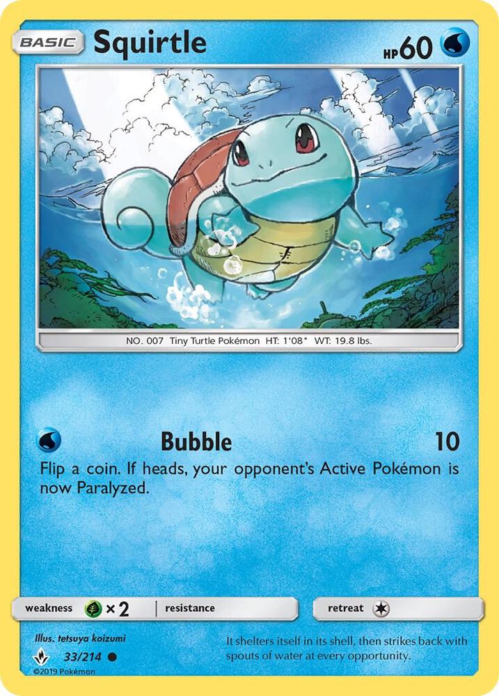 Squirtle - SM - Unbroken Bonds