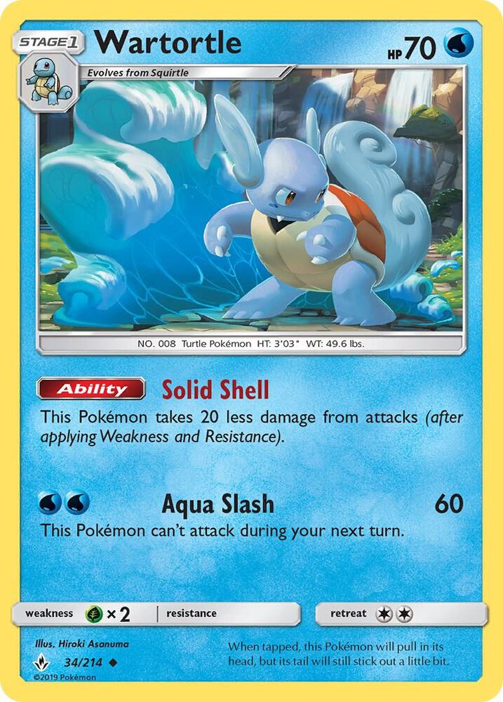 Wartortle - SM - Unbroken Bonds