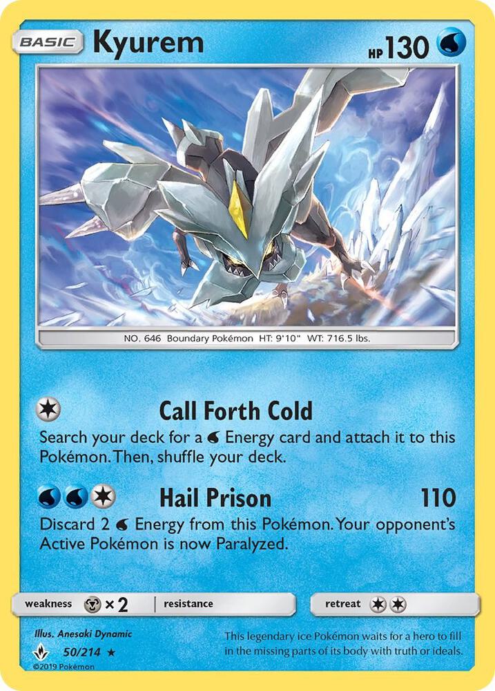 Kyurem - SM - Unbroken Bonds