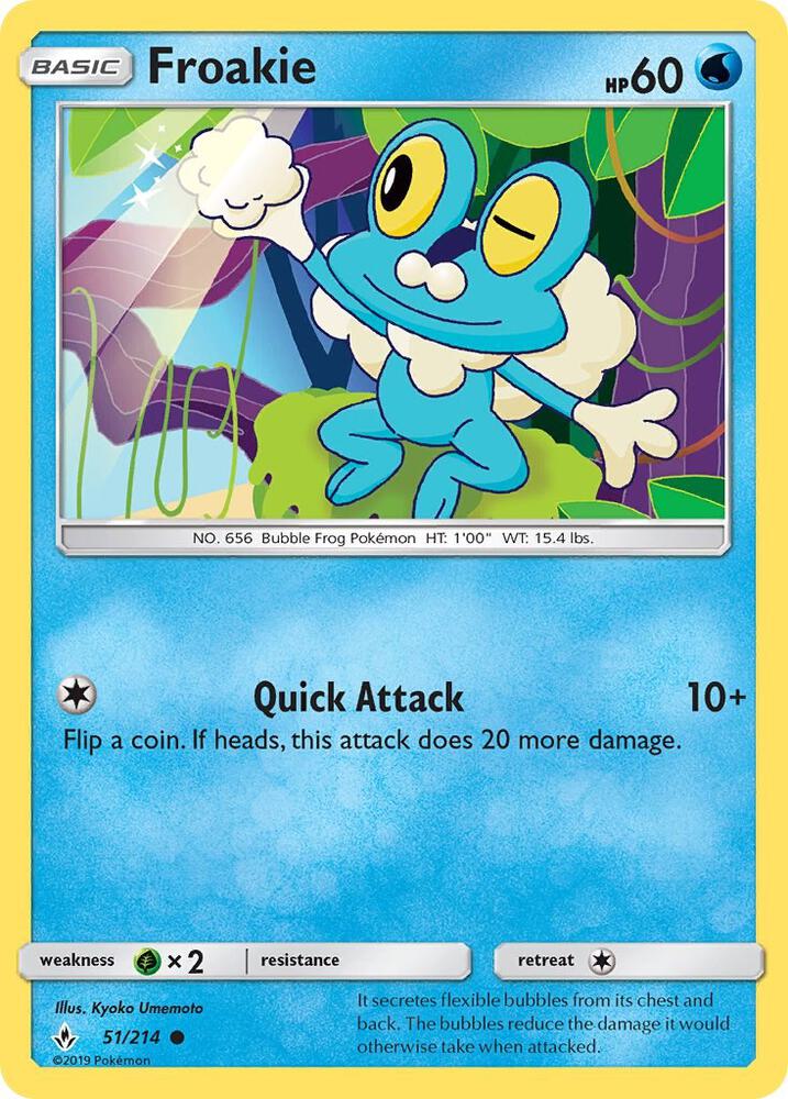 Froakie - SM - Unbroken Bonds