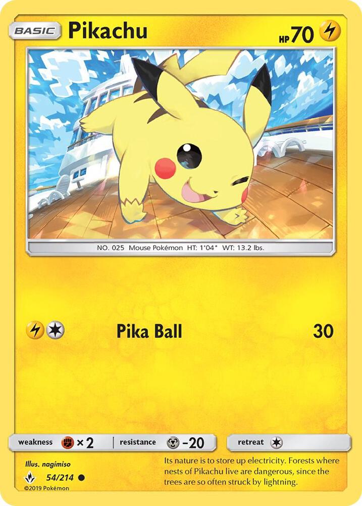 Pikachu - SM - Unbroken Bonds