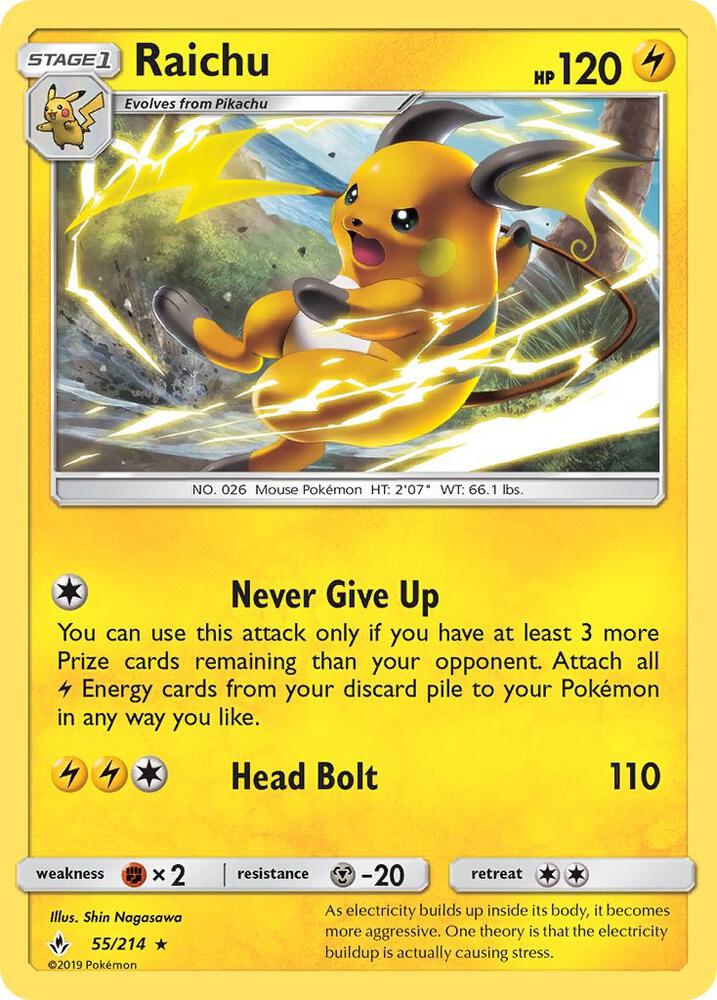 Raichu - SM - Unbroken Bonds