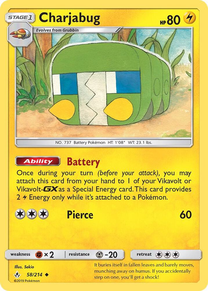 Charjabug - SM - Unbroken Bonds