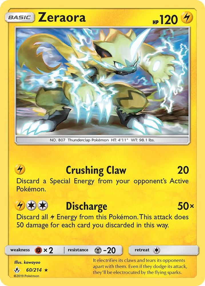 Zeraora - SM - Unbroken Bonds