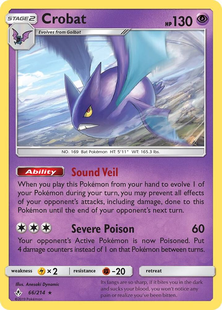 Crobat - SM - Unbroken Bonds