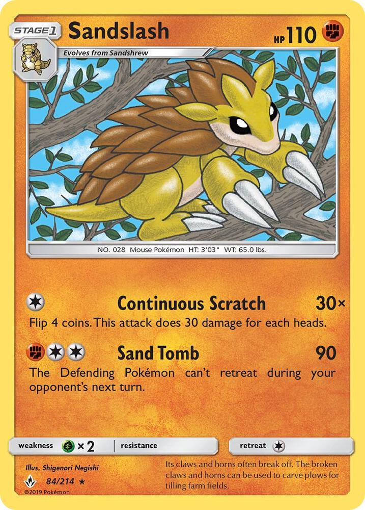 Sandslash - SM - Unbroken Bonds