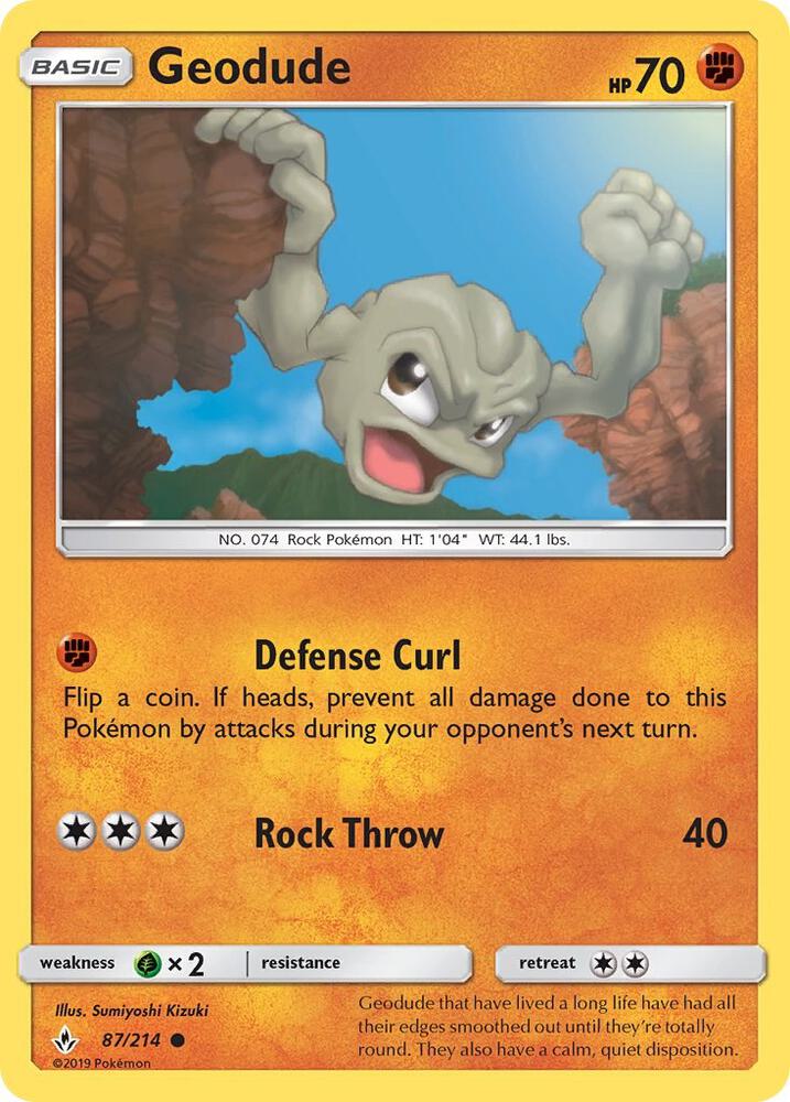 Geodude - SM - Unbroken Bonds