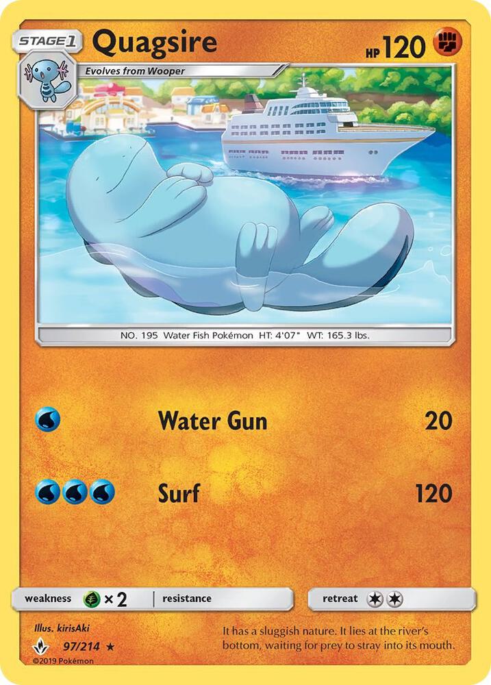 Quagsire - SM - Unbroken Bonds