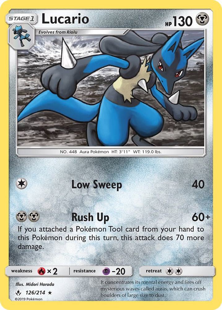 Lucario - SM - Unbroken Bonds