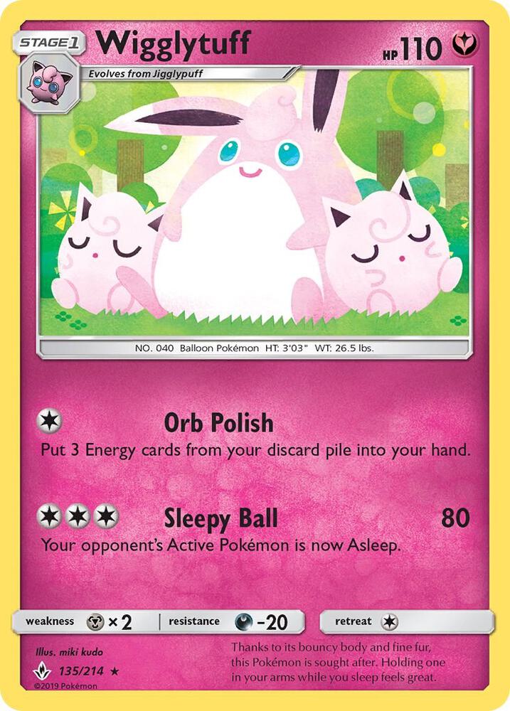Wigglytuff - SM - Unbroken Bonds
