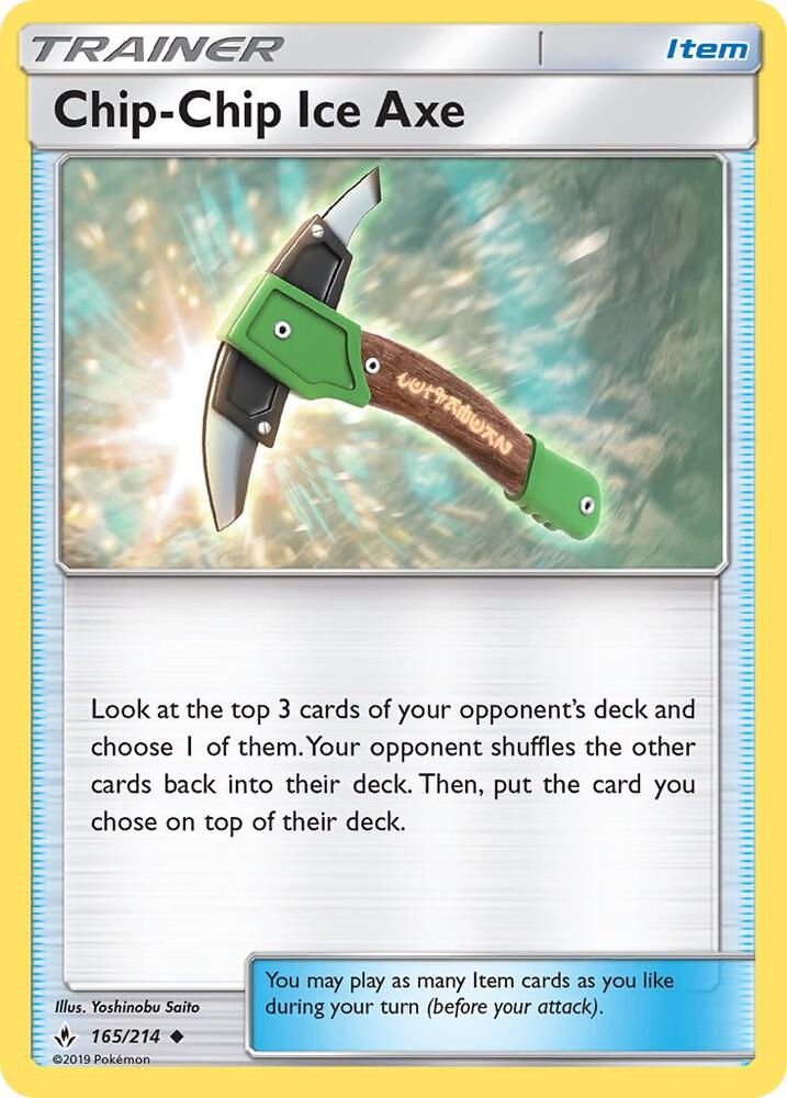 Chip-Chip Ice Axe - SM - Unbroken Bonds