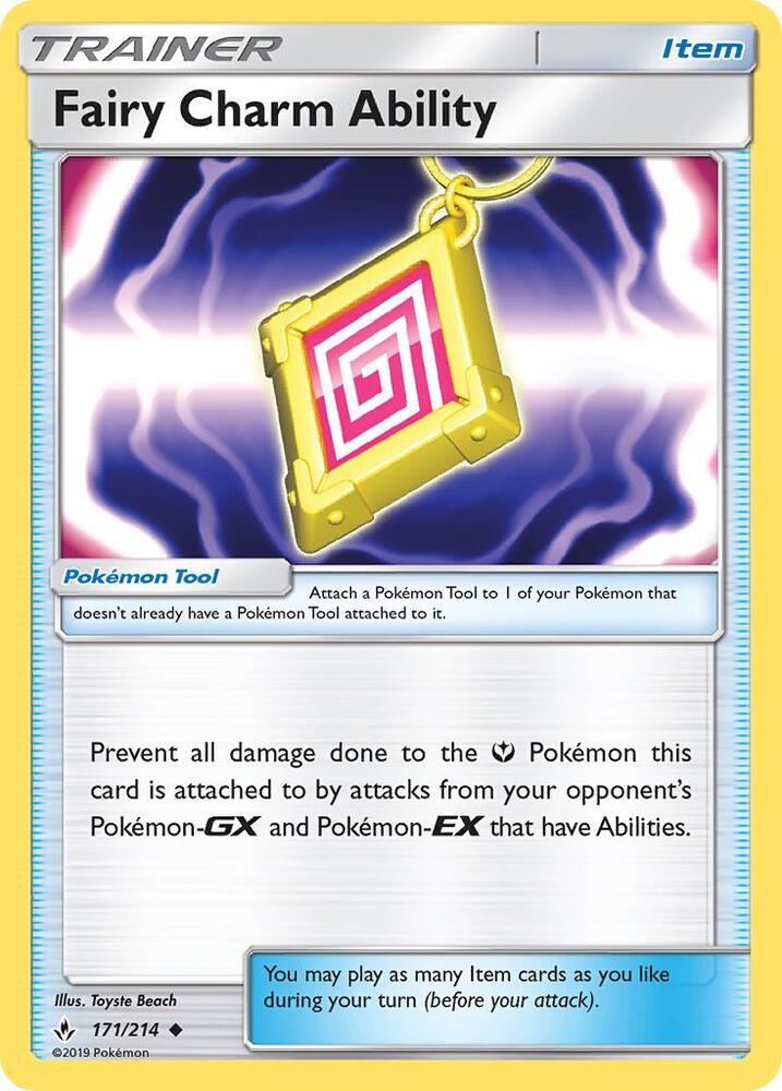 Fairy Charm Ability - SM - Unbroken Bonds