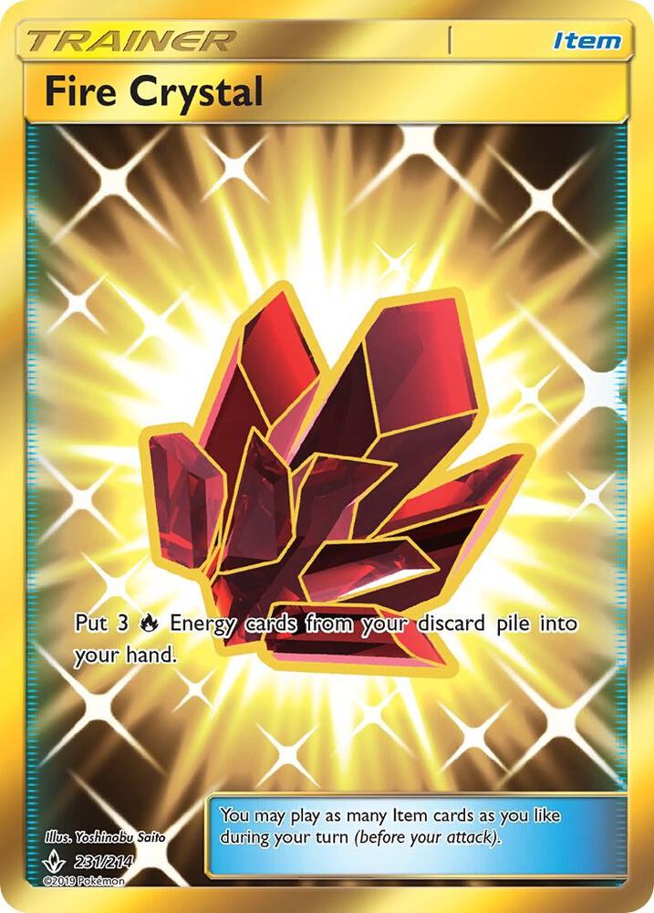 Fire Crystal (Secret) - SM - Unbroken Bonds