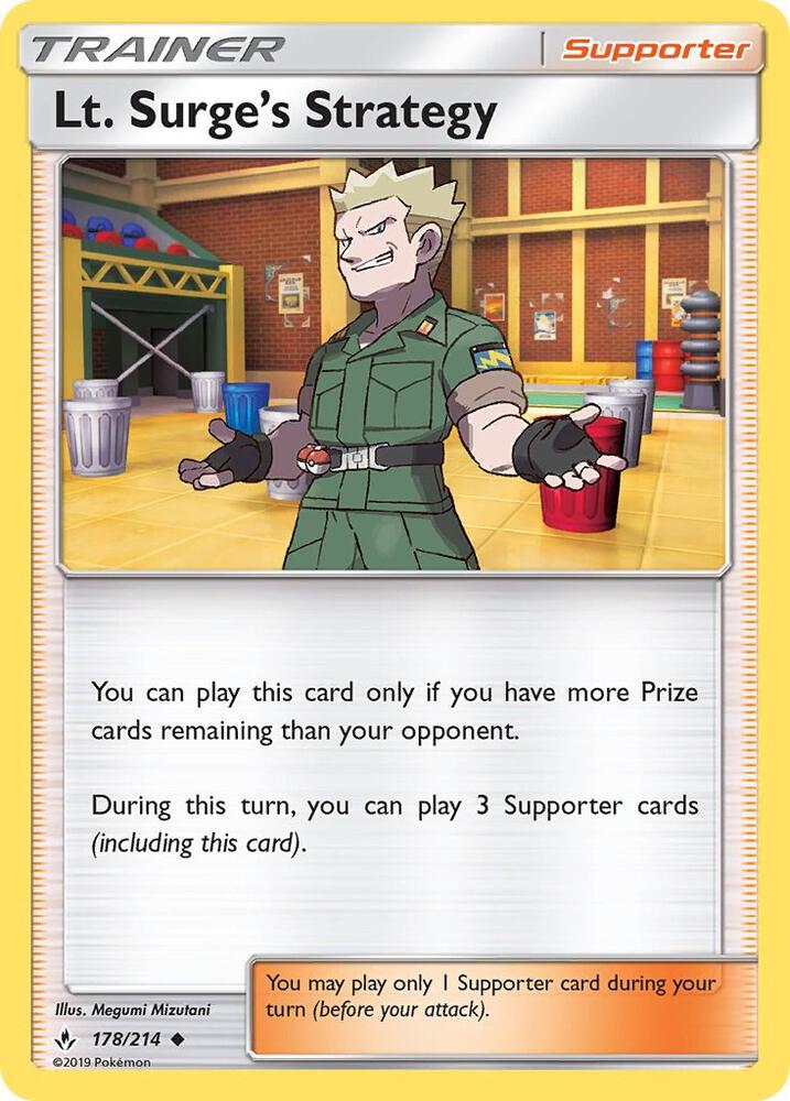 Lt. Surge's Strategy - SM - Unbroken Bonds