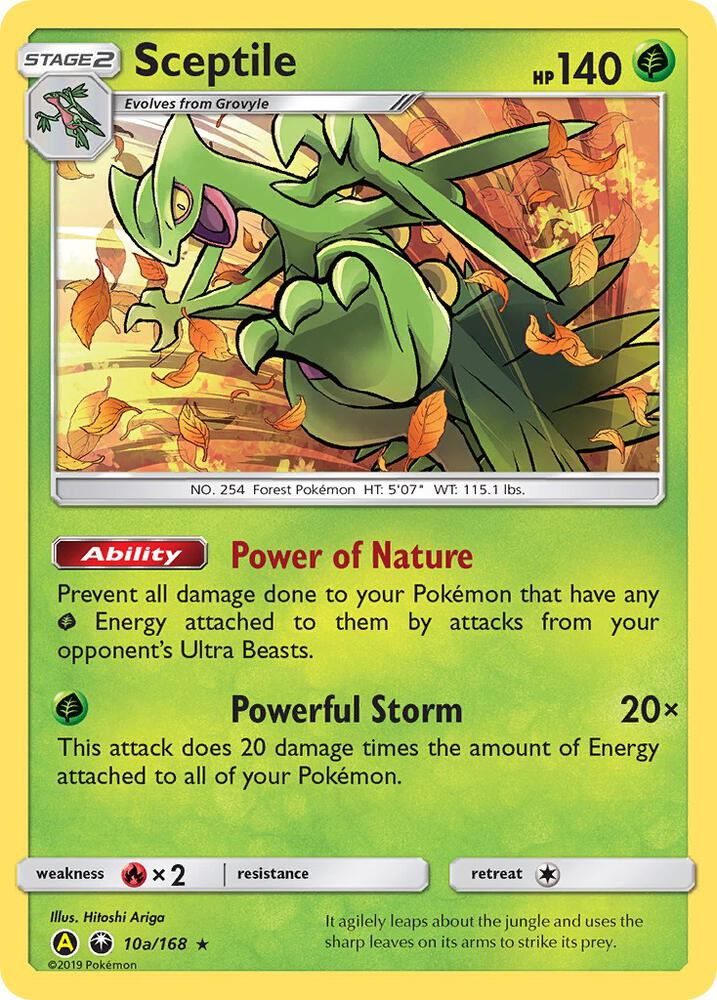 Sceptile - 10a/168 - Alternate Art Promos