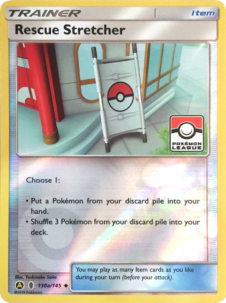 Rescue Stretcher - 130a/145 (Pokemon League) - League & Championship Cards