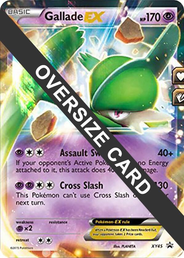 Gallade EX - XY45 (XY Black Star Promo) - Jumbo Cards