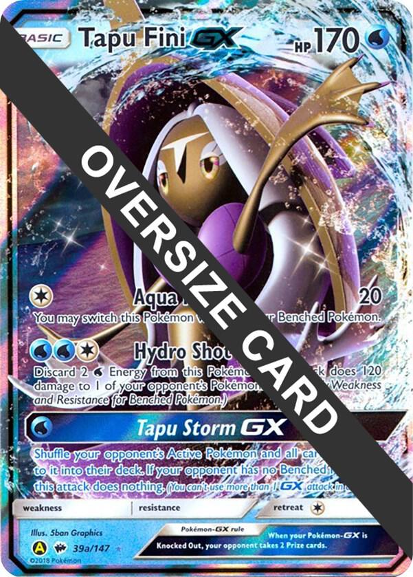 Tapu Fini GX - 39a/147 - Jumbo Cards
