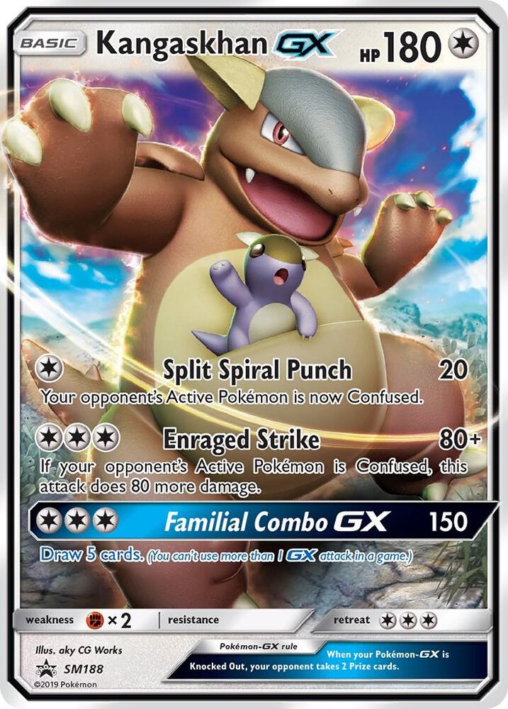 Kangaskhan GX - SM188 - SM Promos