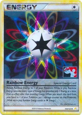 Rainbow Energy - 104/123 (League Promo) - League & Championship Cards