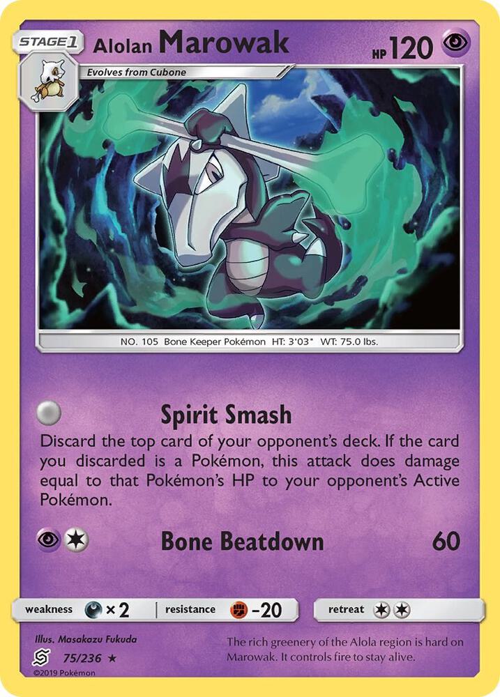 Alolan Marowak - SM - Unified Minds